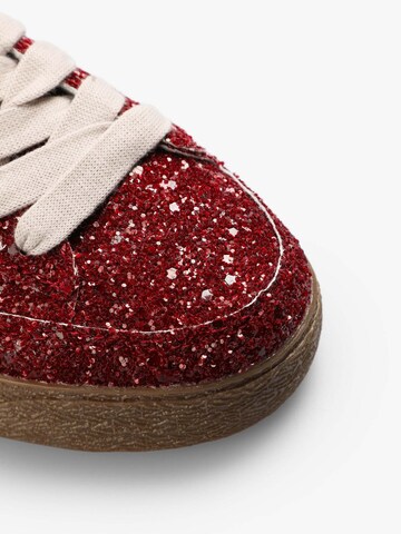 Scalpers Sneaker low 'New Gala' i rød
