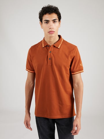 REPLAY T-shirt i brun: framsida