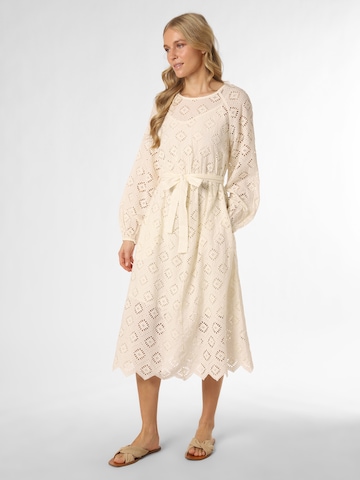 Robe OUI en blanc : devant