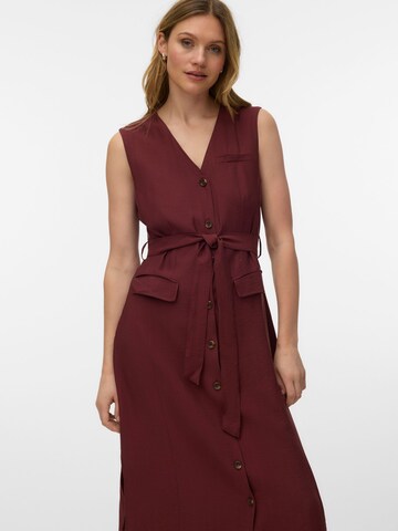 VERO MODA - Vestido camisero 'VMJAYLIN' en rojo