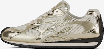 Karl LagerfeldNiske tenisice - zlatna boja: prednji dio