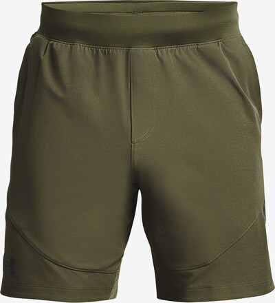 UNDER ARMOUR Pantalon de sport 'Unstoppable' en vert foncé, Vue avec produit