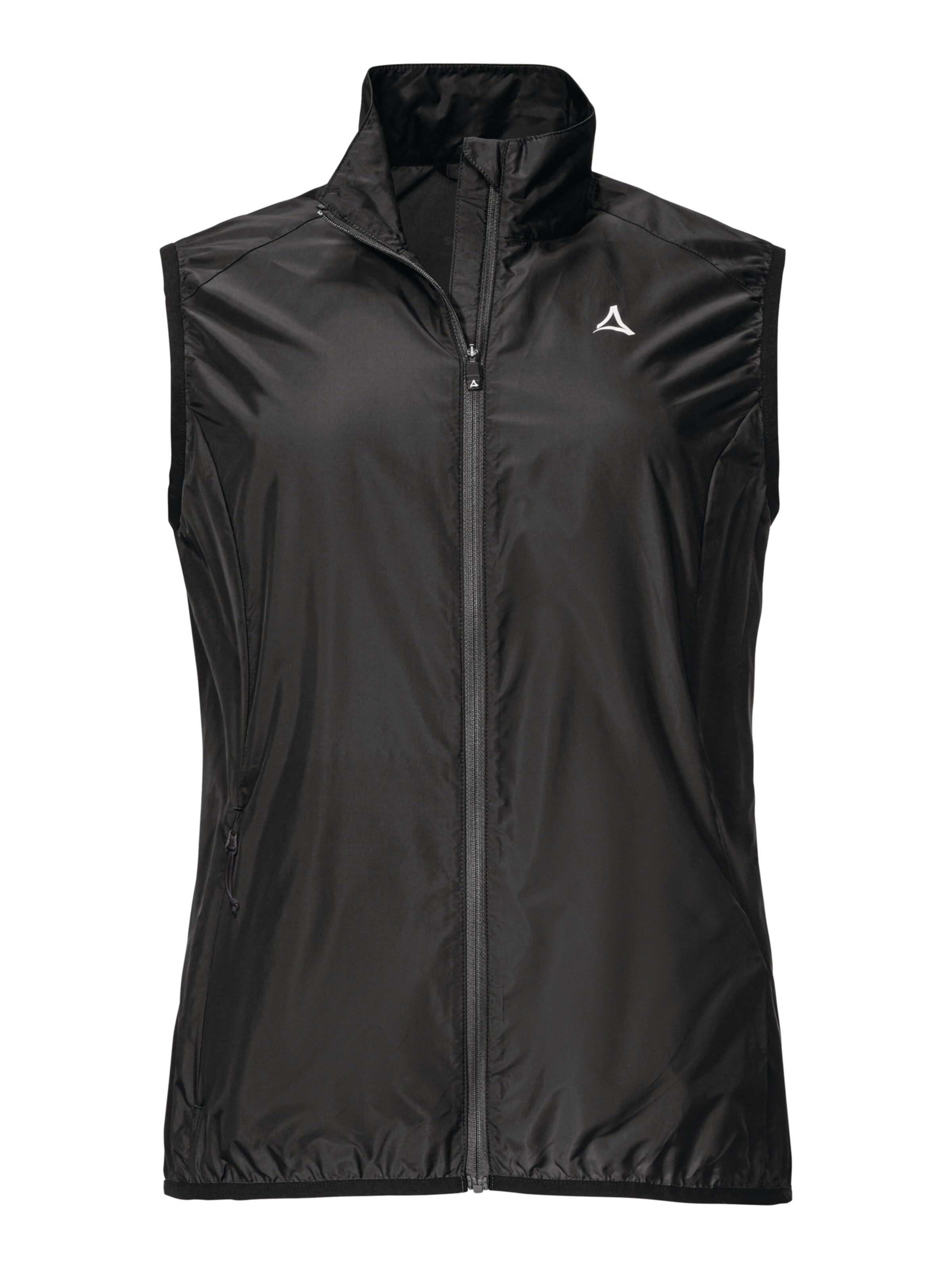 Schöffel Westen ' Bike Vest Style Cannobio WMS ' in Schwarz: Vorderseite