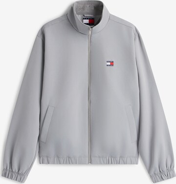 Tommy Jeans Tussenjas 'ESSENTIAL' in Grijs: voorkant