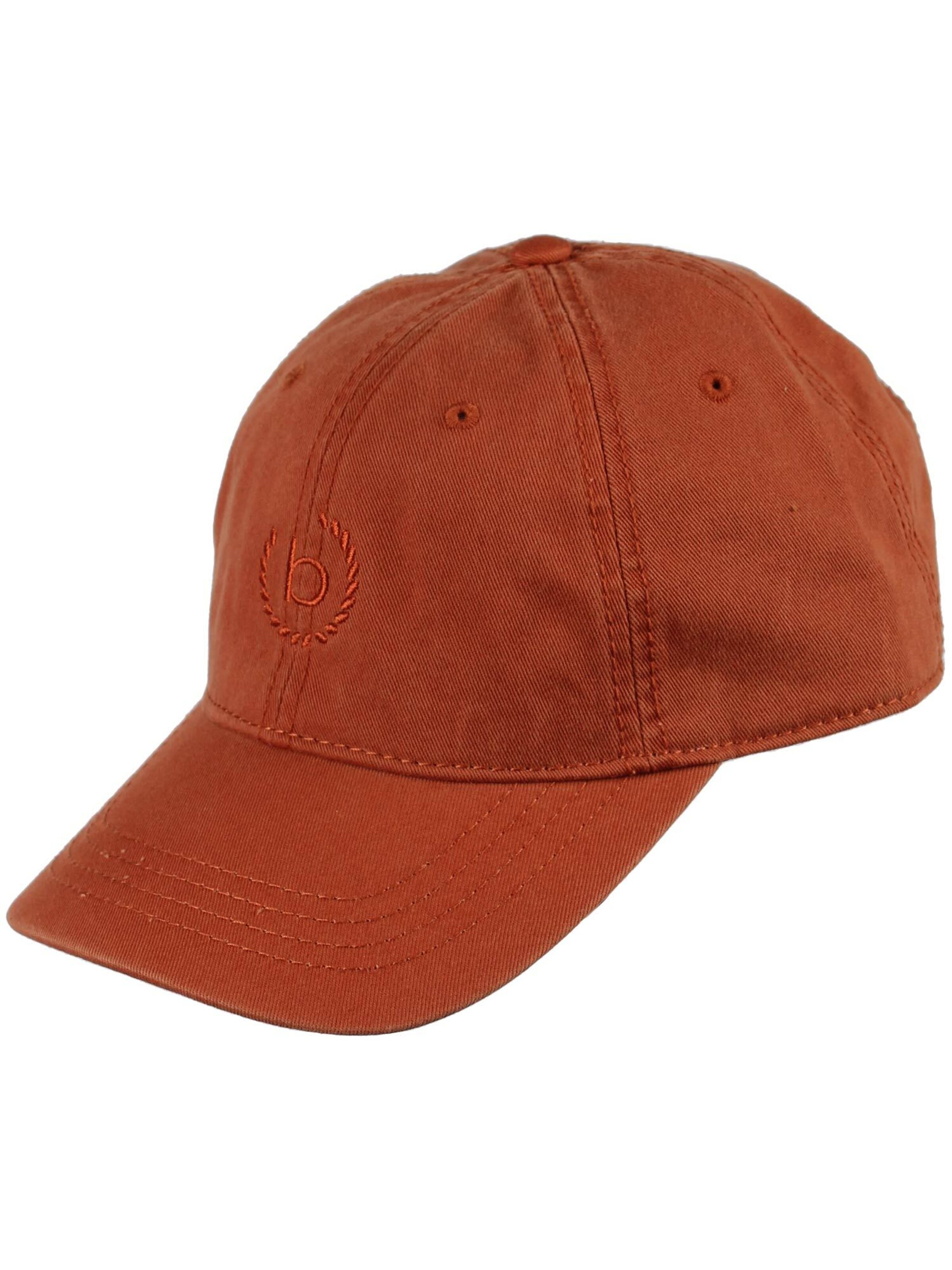 bugatti Cap in Braun: Vorderseite