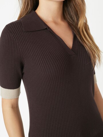 Pullover 'Bonny' di co'couture in marrone