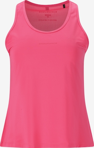 ENDURANCE Sports top 'Nan' in Pink: front