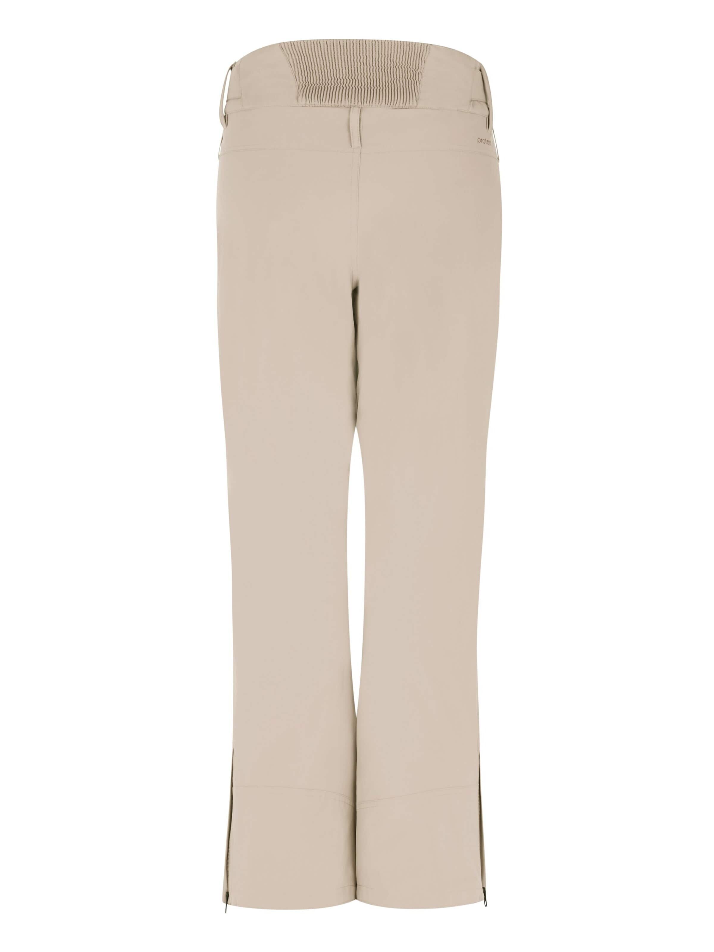 PROTEST Regular Workout Pants 'PRTCINNAMONES' in Brown
