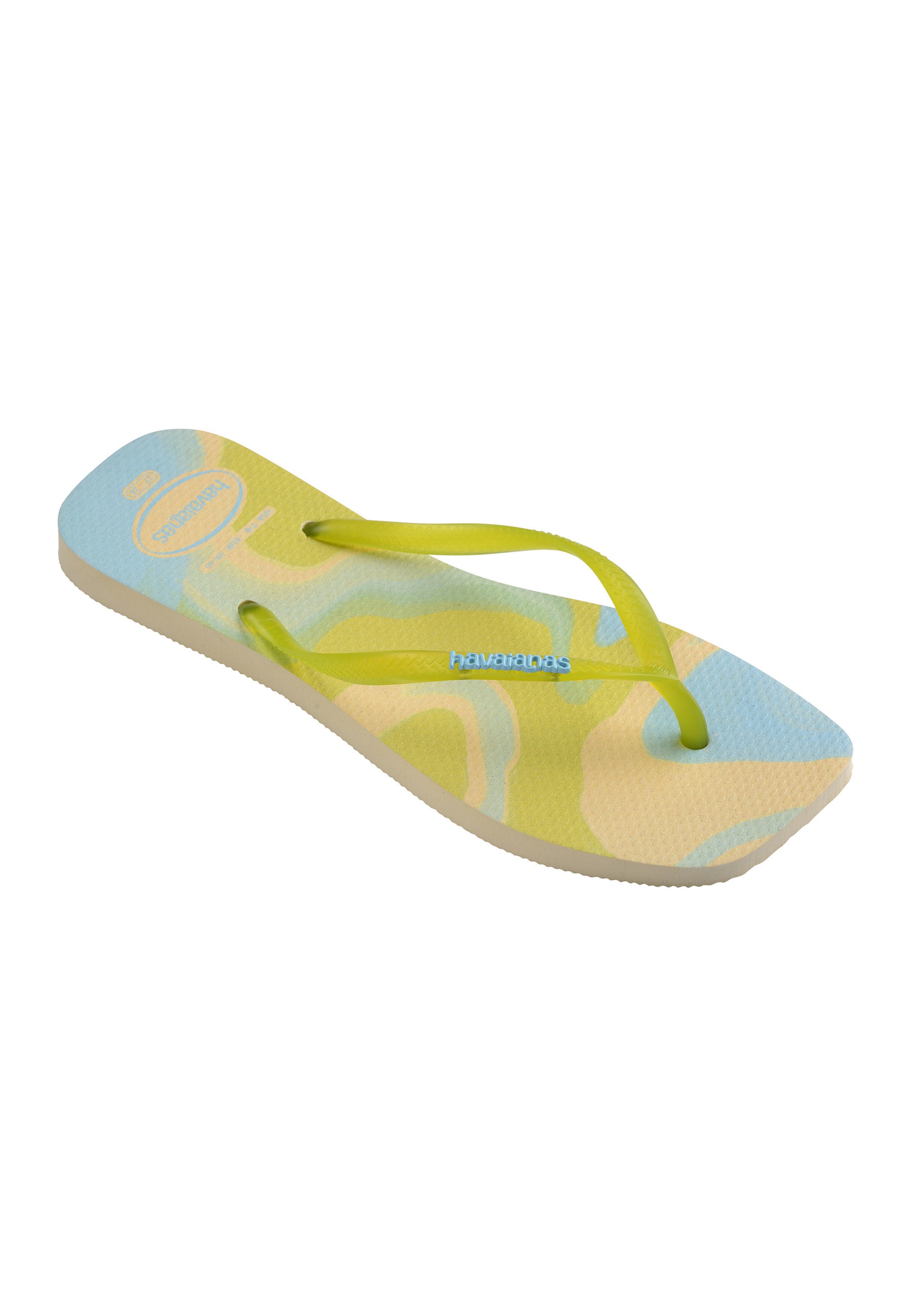 HAVAIANAS Žabky 'Square Jelly' – žlutá