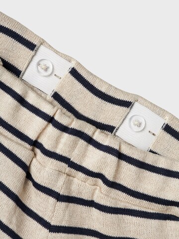 NAME IT Wide Leg Bukser i beige