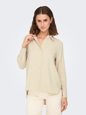 JDY Bluse 'JDYOLLI' in Beige
