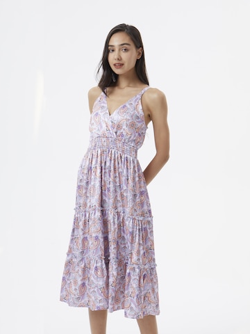 AIKI KEYLOOK Summer Dress 'Sunroof' in Purple: front