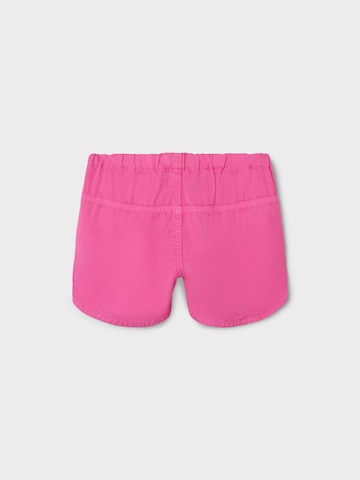 NAME IT Regular Trousers 'BELLA' in Pink