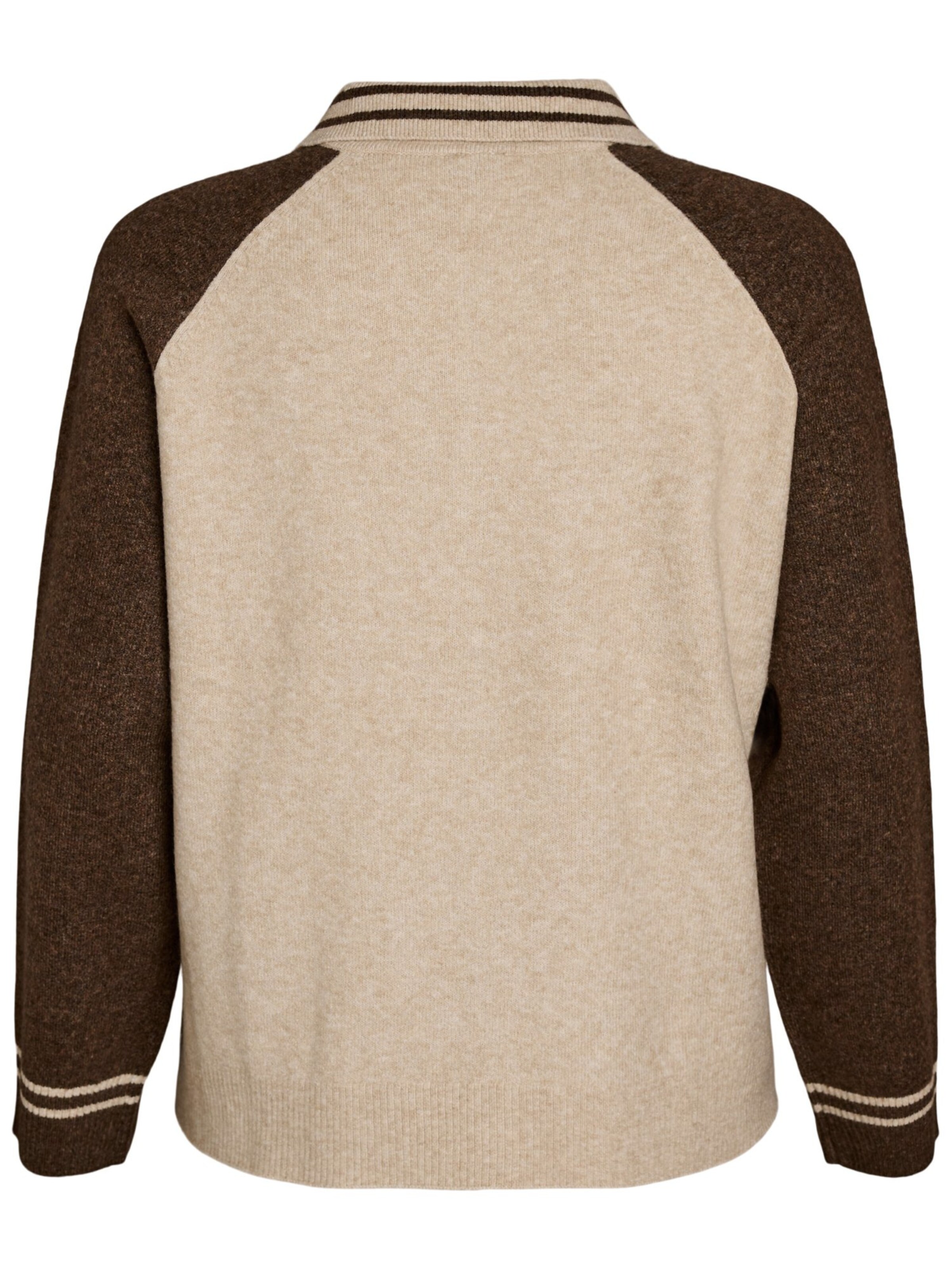 Zizzi Cardigan i beige