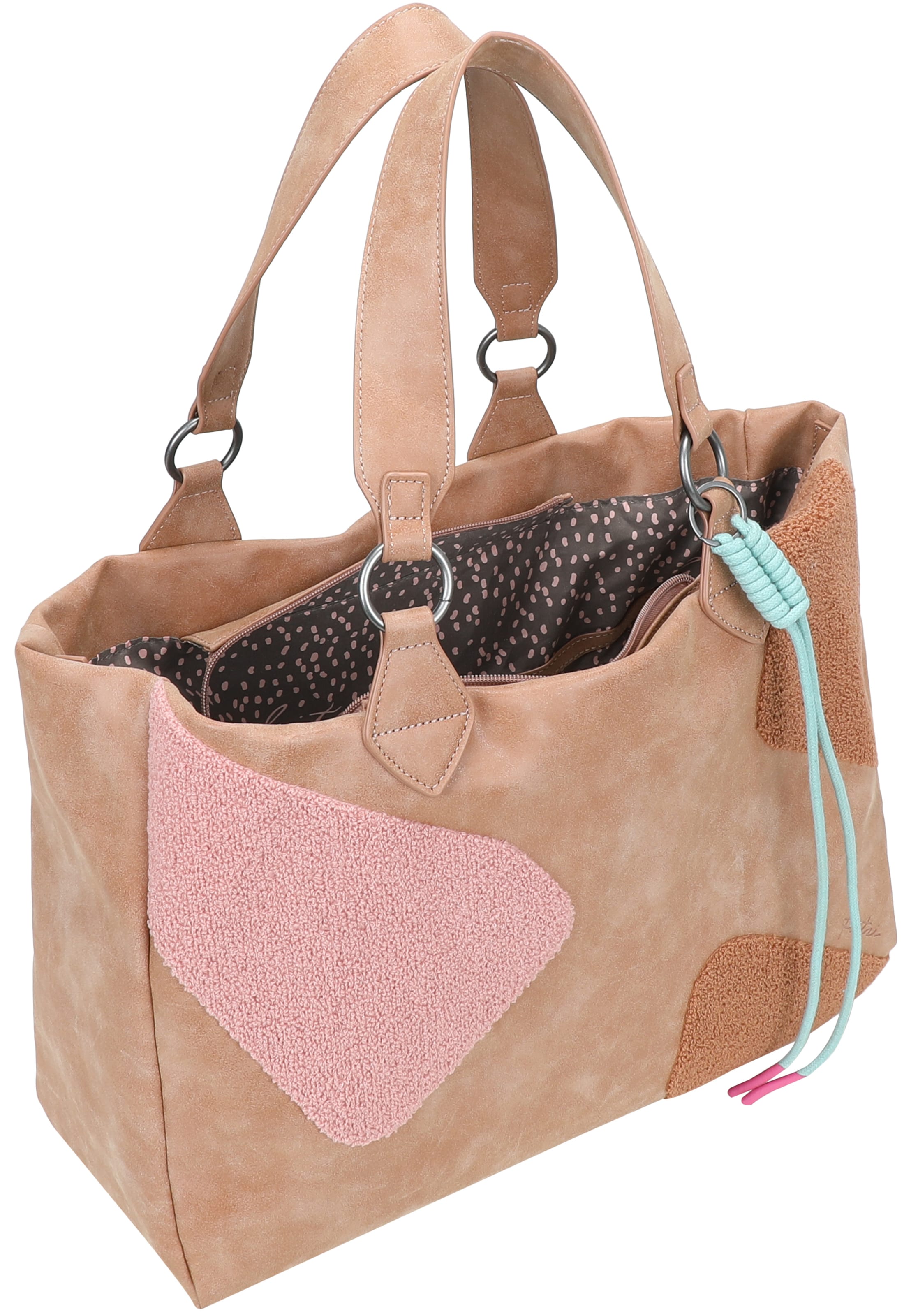 Fritzi aus Preußen Shopper 'Izzy' in Beige