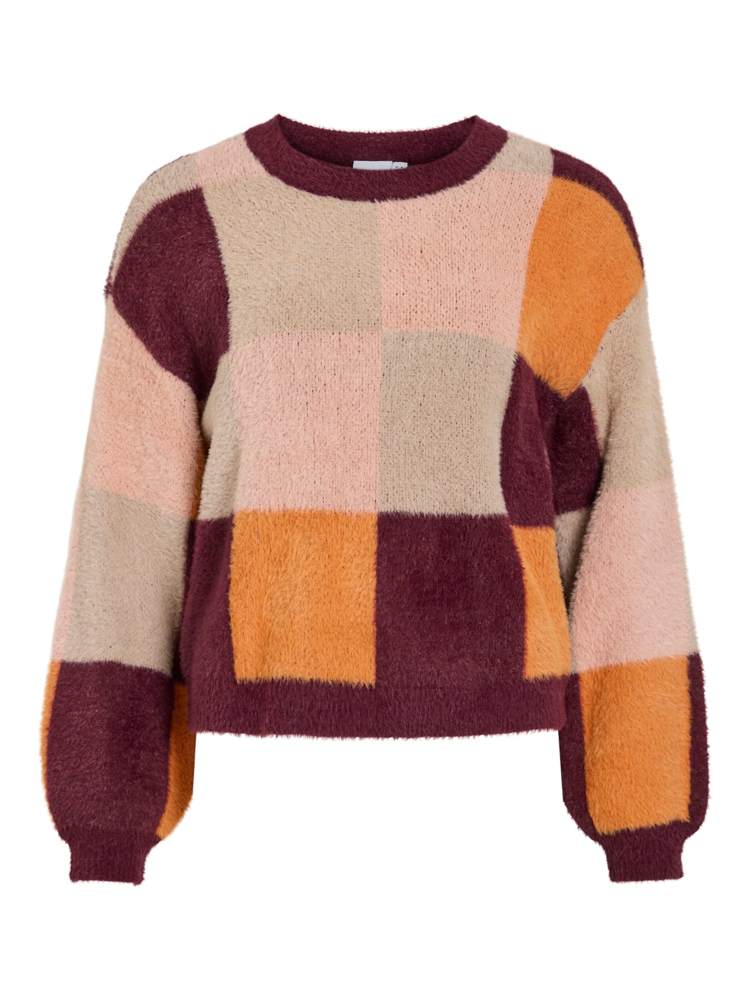 VILA Sweater 'Hallo' in Orange: front