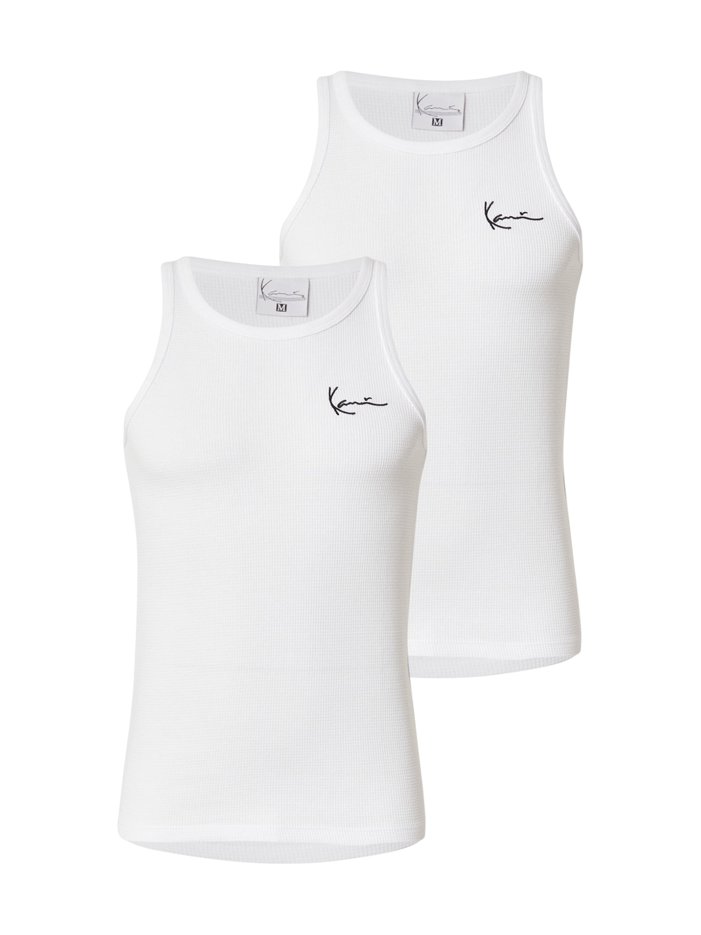 Karl Kani Tričko 'Essential' - Biela: predná strana