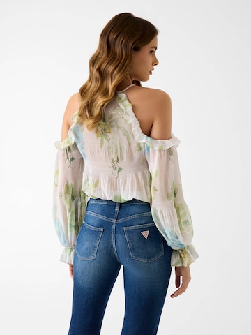 GUESS Bluse in Weiß