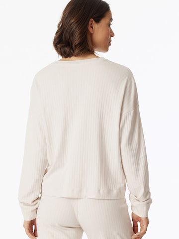 SCHIESSER Longsleeve ' Mix & Relax ' in Beige