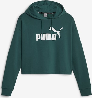 Sweat-shirt PUMA en vert : devant