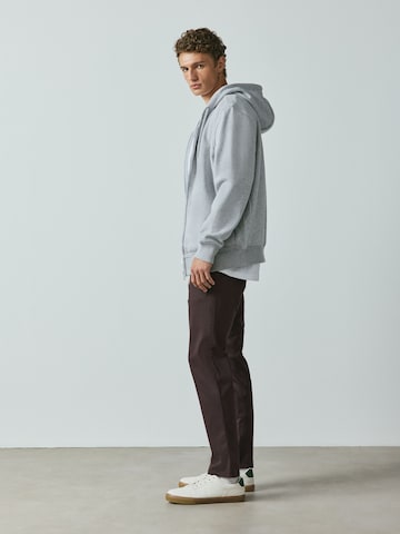 Next Úzky strih Chino nohavice - Fialová