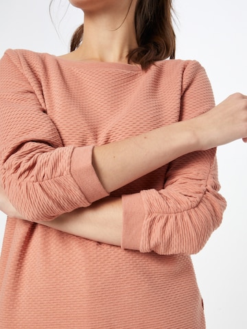 TOM TAILOR Sweatshirt i rosa