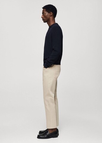 Tapered Jeans 'Ben' de la MANGO MAN pe bej