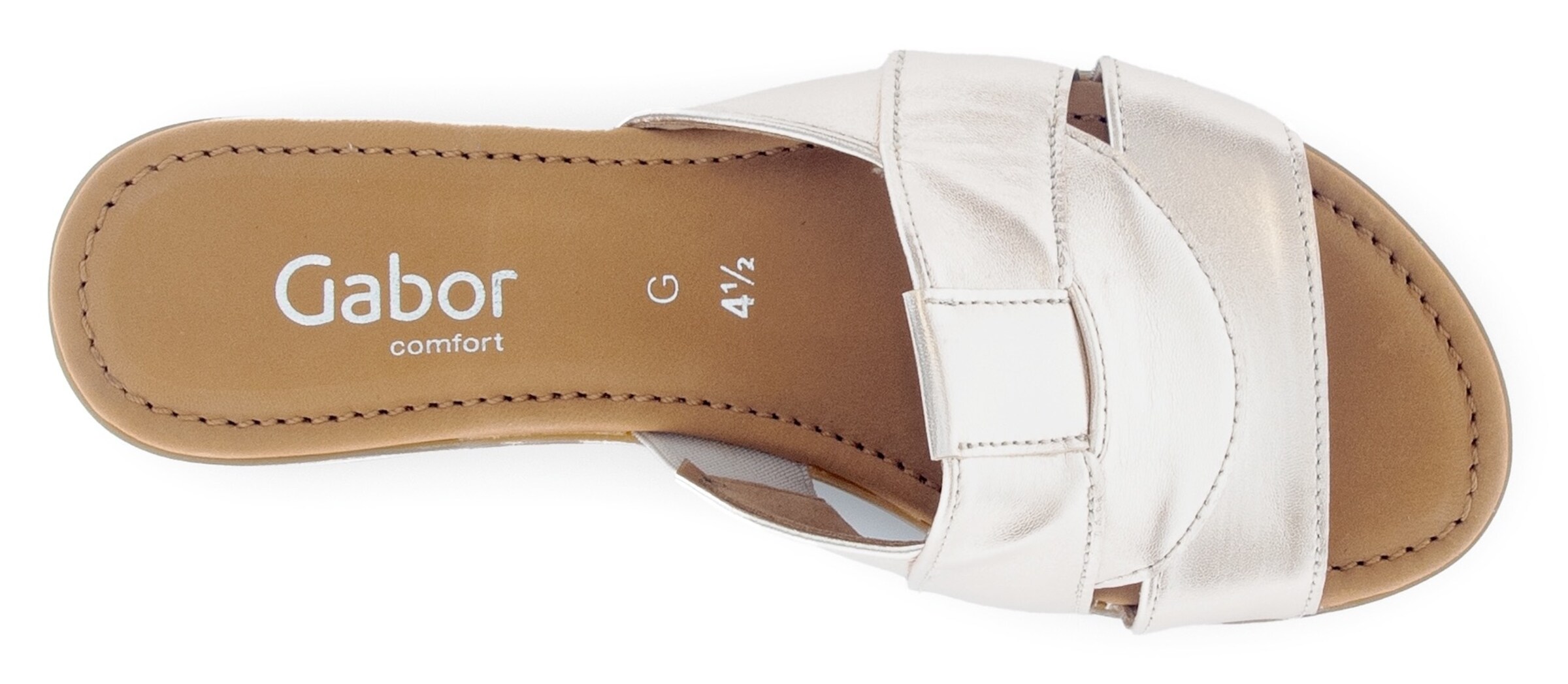 GABOR Pantolette in Gold