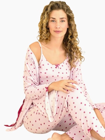fashionshowcase Pyjama 'LoungeDream' in Lila
