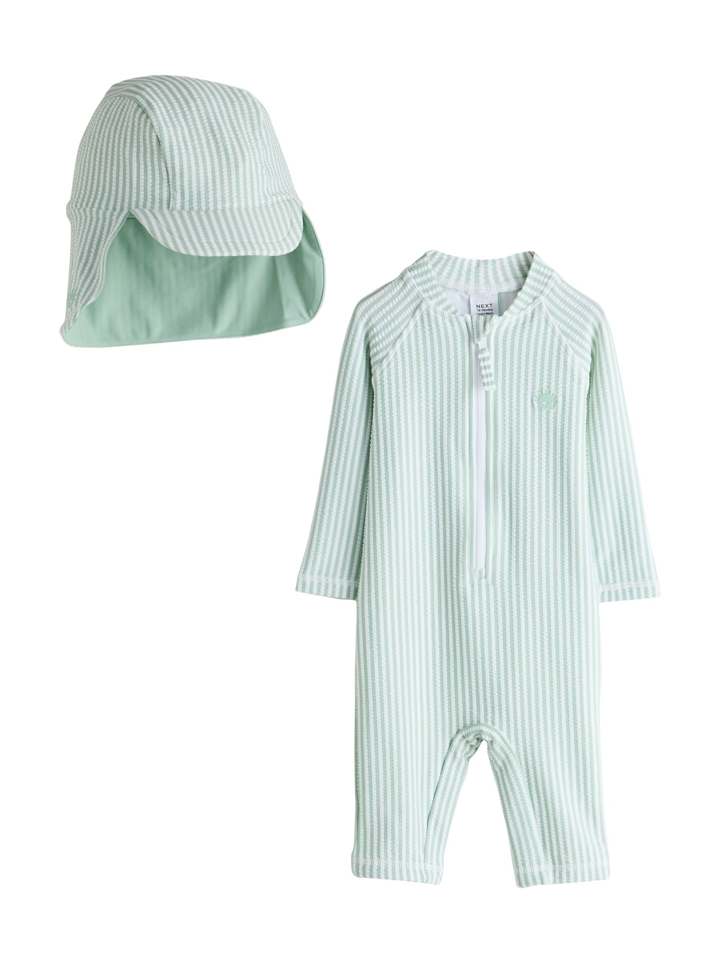 Next Ochrona UV w kolorze zielony: przód