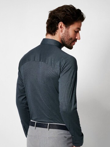 DESOTO Slim fit Overhemd 'Modern Kent' in Groen