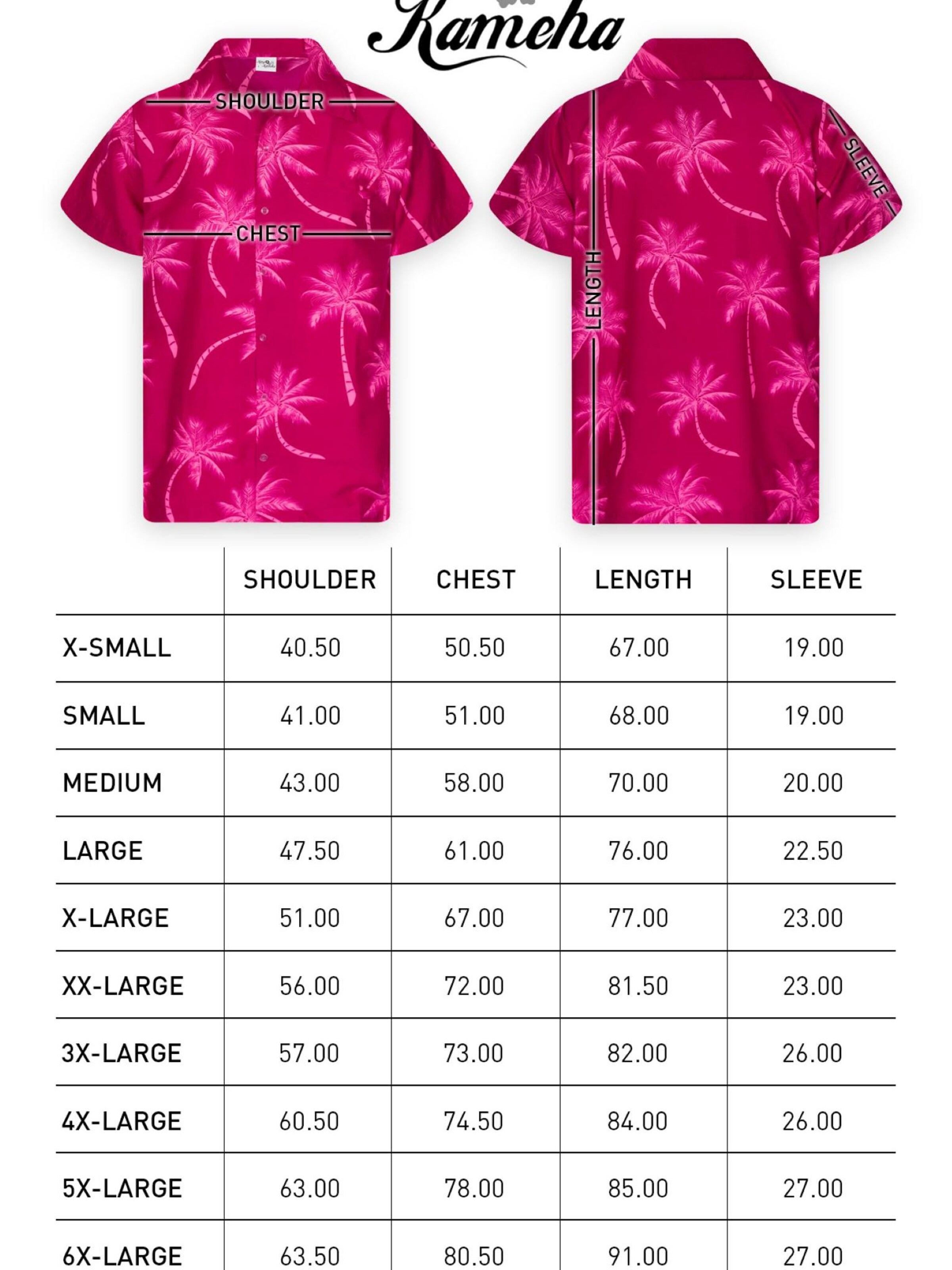 King Kameha Shirt 'Palmshadow'‌‌‌‌‌ in Pink
