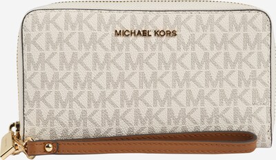 MICHAEL Michael Kors Clutch in braun / gold / greige / offwhite, Produktansicht