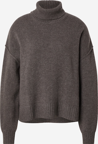 WEEKDAY Trui 'Dita' in Bruin: voorkant