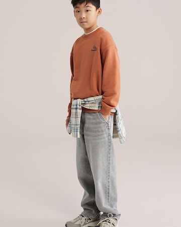 WE Fashion Sweatshirt i orange