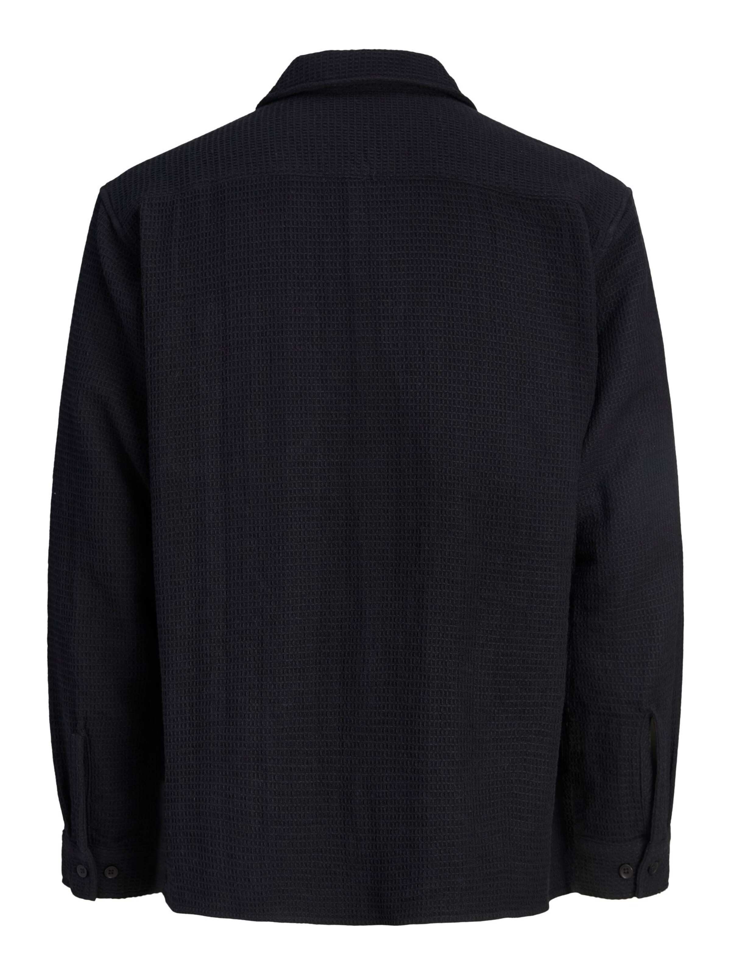 JACK & JONES Comfort fit Button Up Shirt in Black