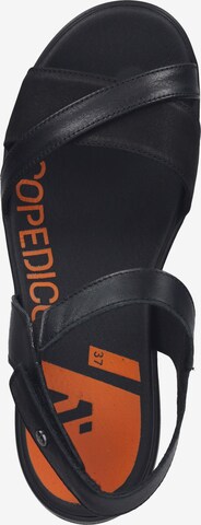 Arcopedico Sandalen met riem in Zwart