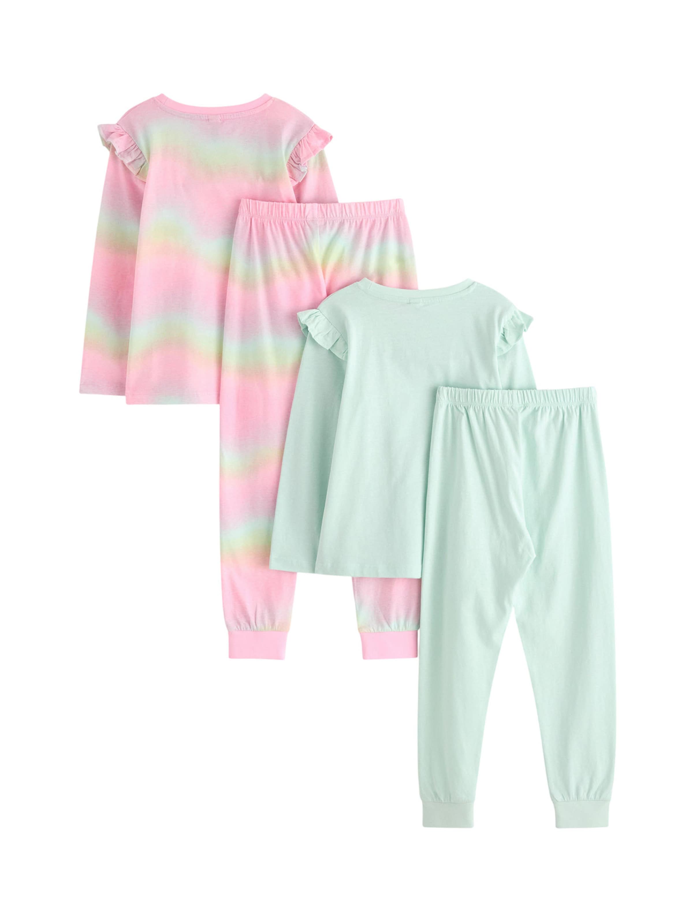 LindexPidžama set 'Kawaii Rainbow' - roza boja