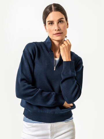 Living Crafts Pullover 'AURI'‌‌‌‌‌ in Blau