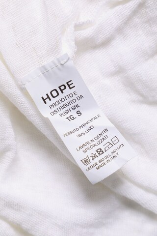 HOPE Top & Shirt in M in White