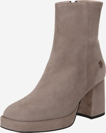 Apple of Eden Bootie 'Iva' in Grey: front