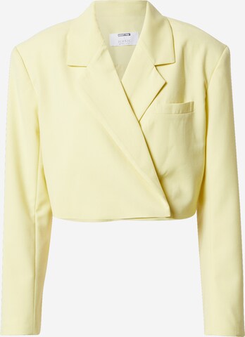 Blazer 'Carola' di ABOUT YOU x Iconic by Tatiana Kucharova in giallo: frontale