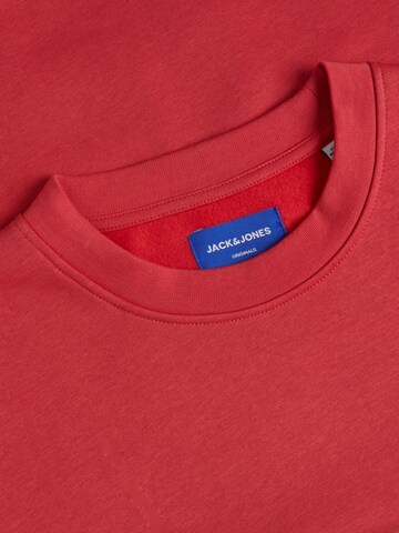 JACK & JONES Sweatshirt 'Brink' i rød