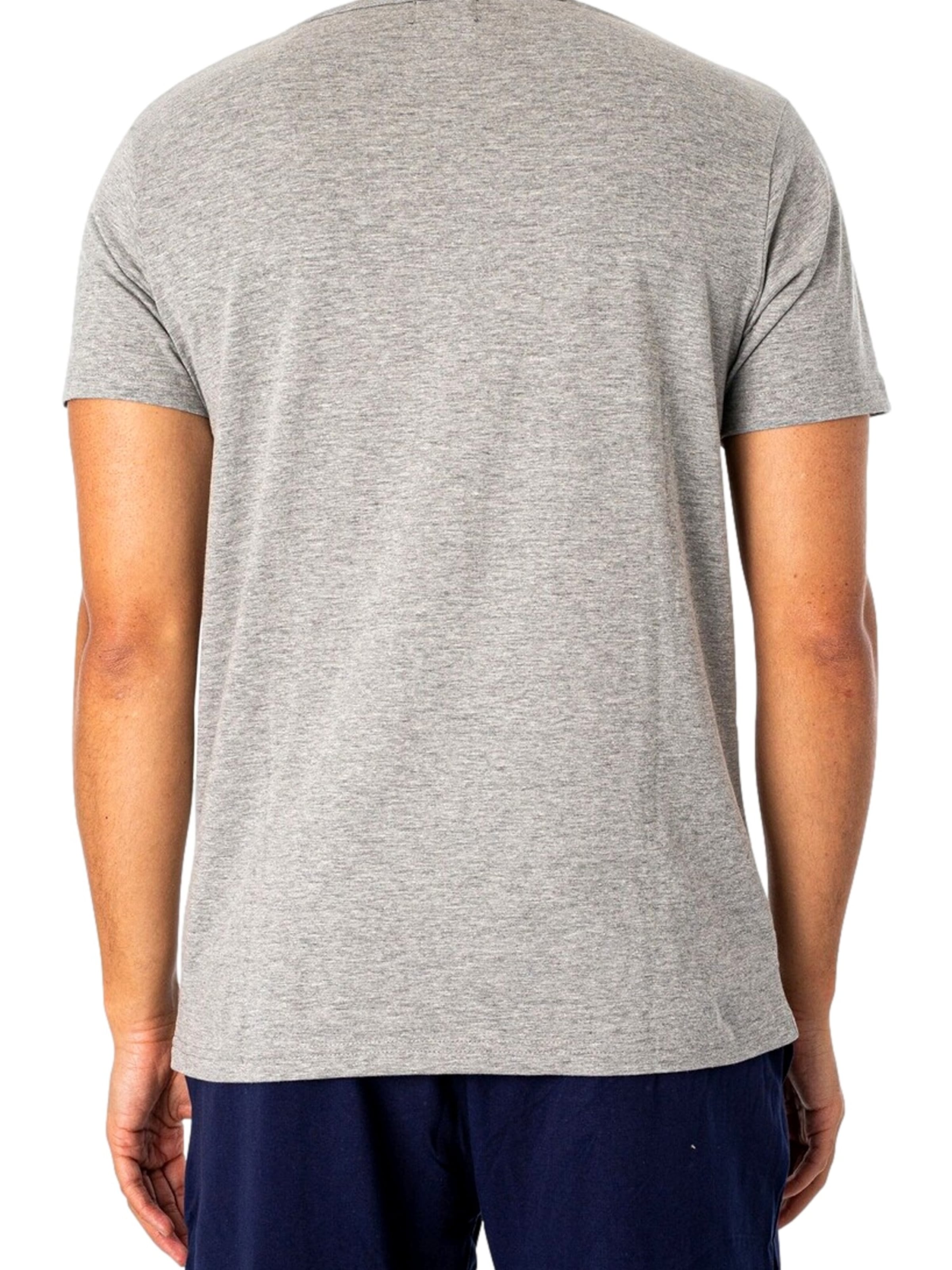 Pyjama court 'Charlie' Lyle & Scott en gris