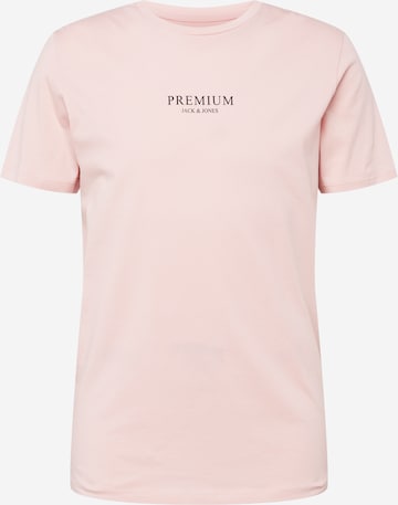 rozā JACK & JONES T-Krekls: no priekšpuses
