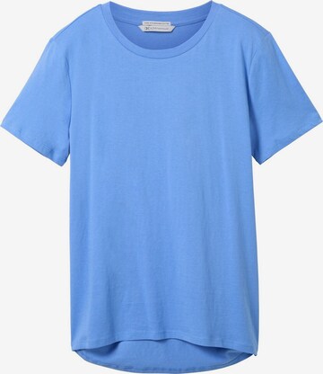 T-shirt TOM TAILOR DENIM en bleu : devant