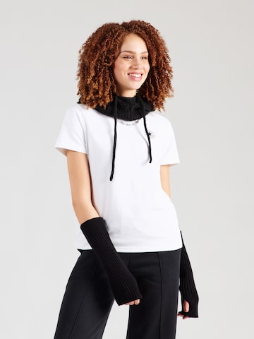 CONVERSE Μπλουζάκι σε λευκό: μπροστά