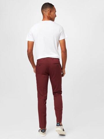 JACK & JONES Slimfit Garnitur w kolorze czerwony