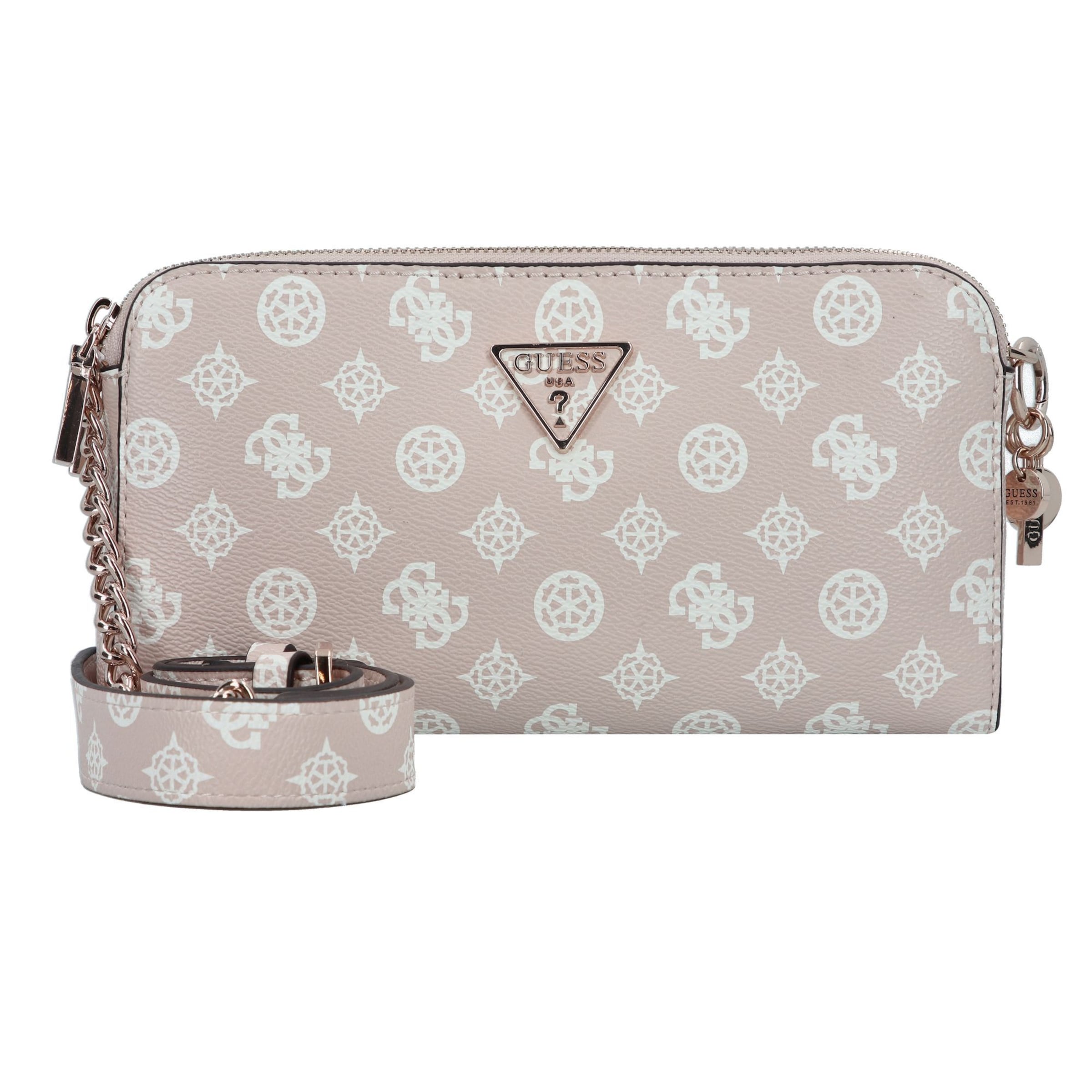 GUESS Schoudertas 'Eco Erica' in Roze: voorkant