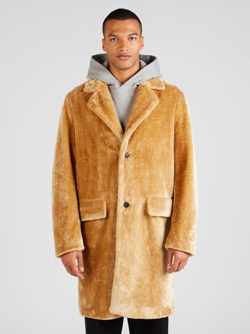 DRYKORN Between-seasons coat 'SOLANO' in Brown: front